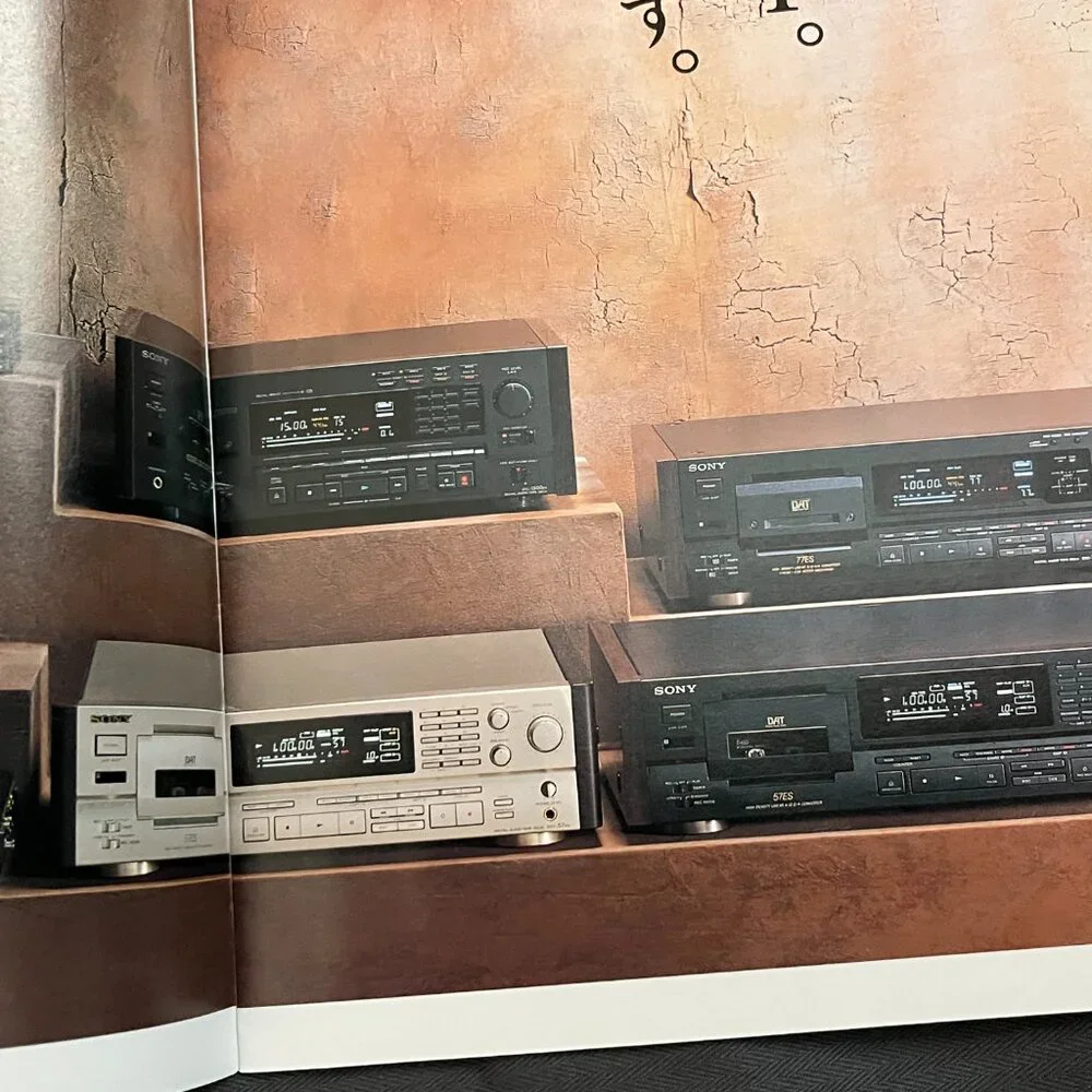 1991 Sony DAT brochure